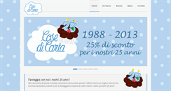 Desktop Screenshot of cosedicarta.com